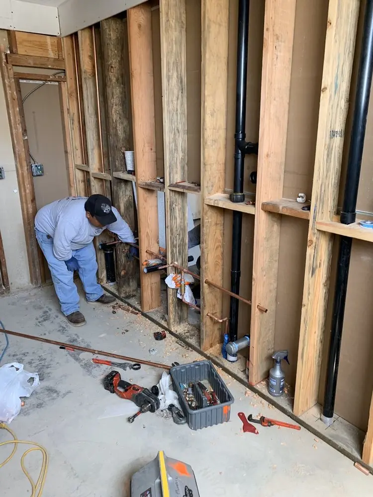 Commercial rough-in plumbing for Gas Line Repair in Holland Park